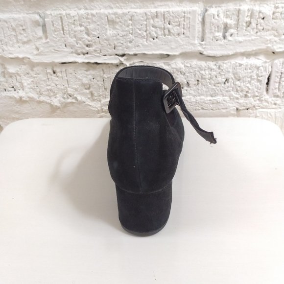 SUEDE ANKLE STRAP MARY JANES - Picture 3 of 6